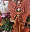 Pumpkin Patch Macrame Angel